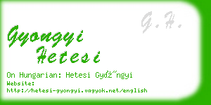 gyongyi hetesi business card